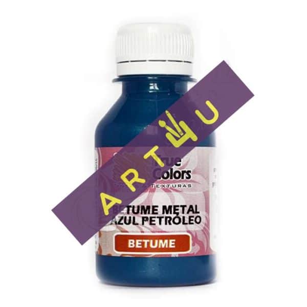 Betume Metal 100 ml - Azul Petróleo - TRUE COLORS