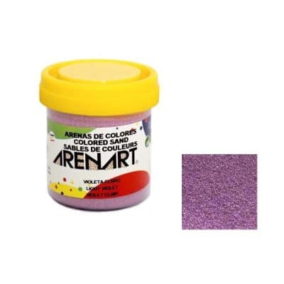 Areia Colorida ARENART 170g - 21 - Violeta Claro