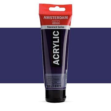 Talens Amsterdam Tamanho: 120ml - 568 - Violeta Azul Permanente (568)