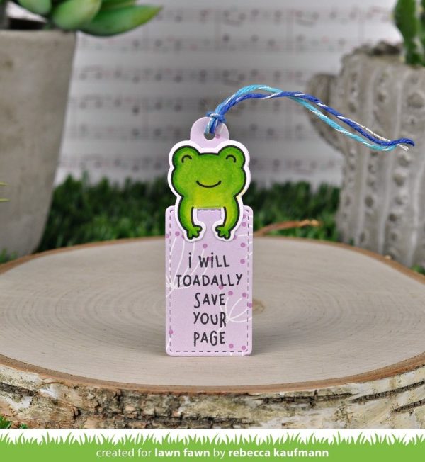 Don't Worry, Be Hoppy Clear Stamps - LAWN FAWN