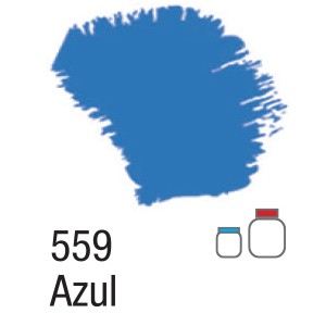 Tinta Acrílica 60ml Nature Colors Azul 559 - ACRILEX