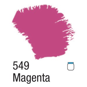 Tinta Acrílica 60ml Nature Colors Magenta 549 - ACRILEX
