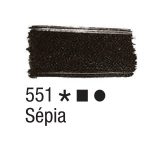 Tinta Tecido 37ml Sepia 551 - ACRILEX