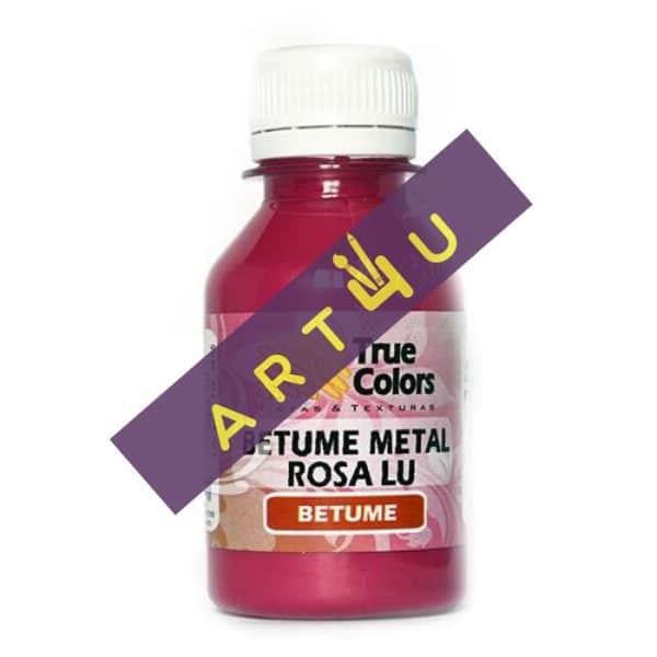 Betume Metal 100 ml - Rosa Lu - TRUE COLORS