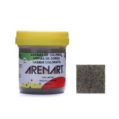 Areia Colorida ARENART 170g - 14 - Cinza