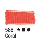 Tinta Tecido 37ml Coral 586 - ACRILEX