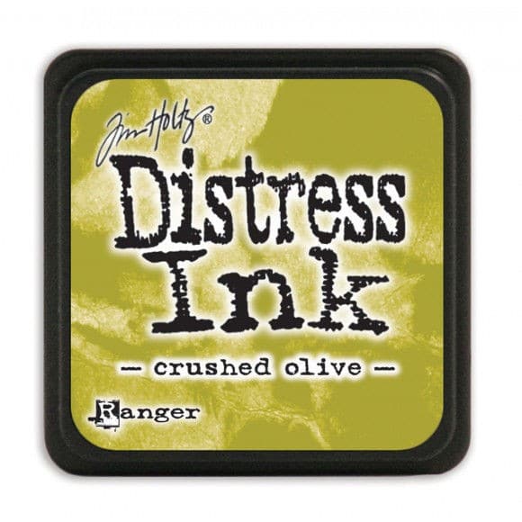 Tim Holtz Distress Mini Ink - Crushed Olive - RANGER