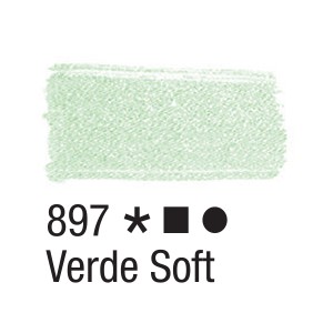 Tinta para Tecido 37ml Verde Soft 897 - ACRILEX