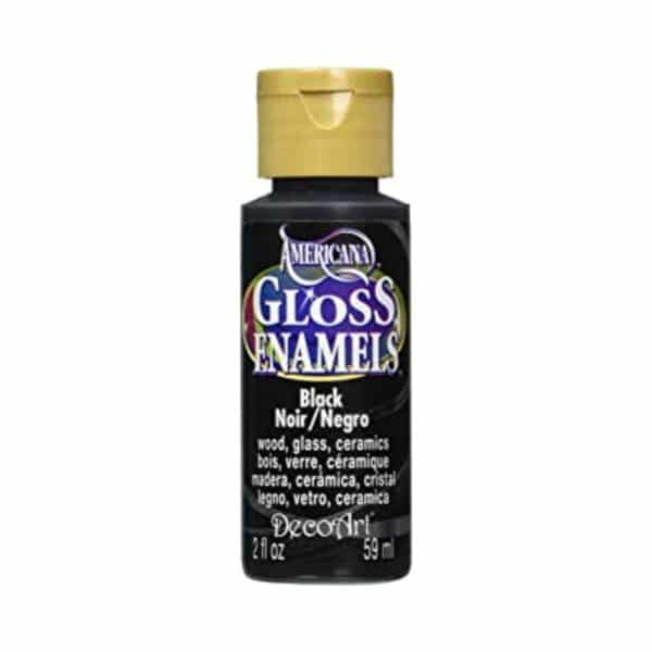 Opaque Gloss Enamel DAG67 Preto, 59ml