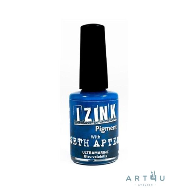 Tinta Artesanato Multissuperfícies, Izink Pigment Azul, 11.5ml, Aladine